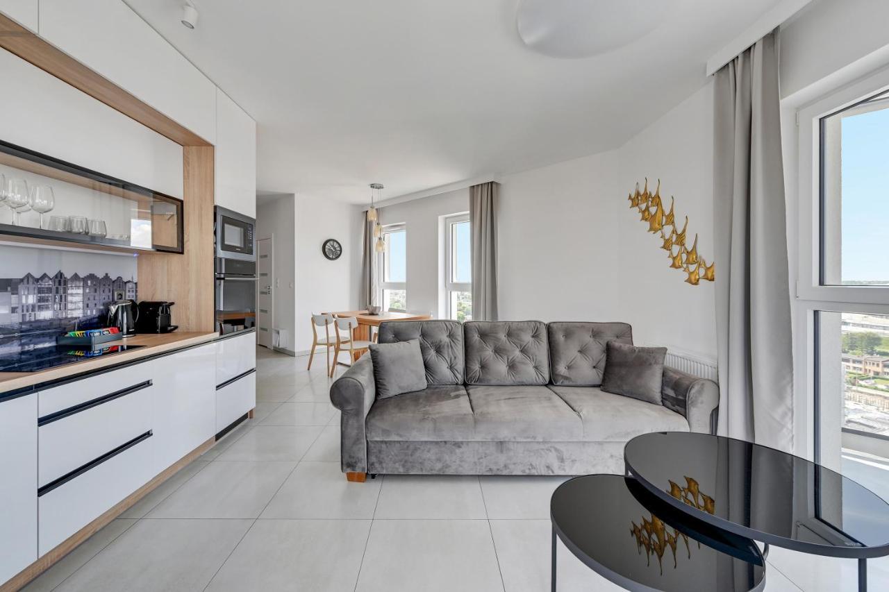 Sea View Letnica Tower & Sea View By Downtown Apartments 格但斯克 外观 照片