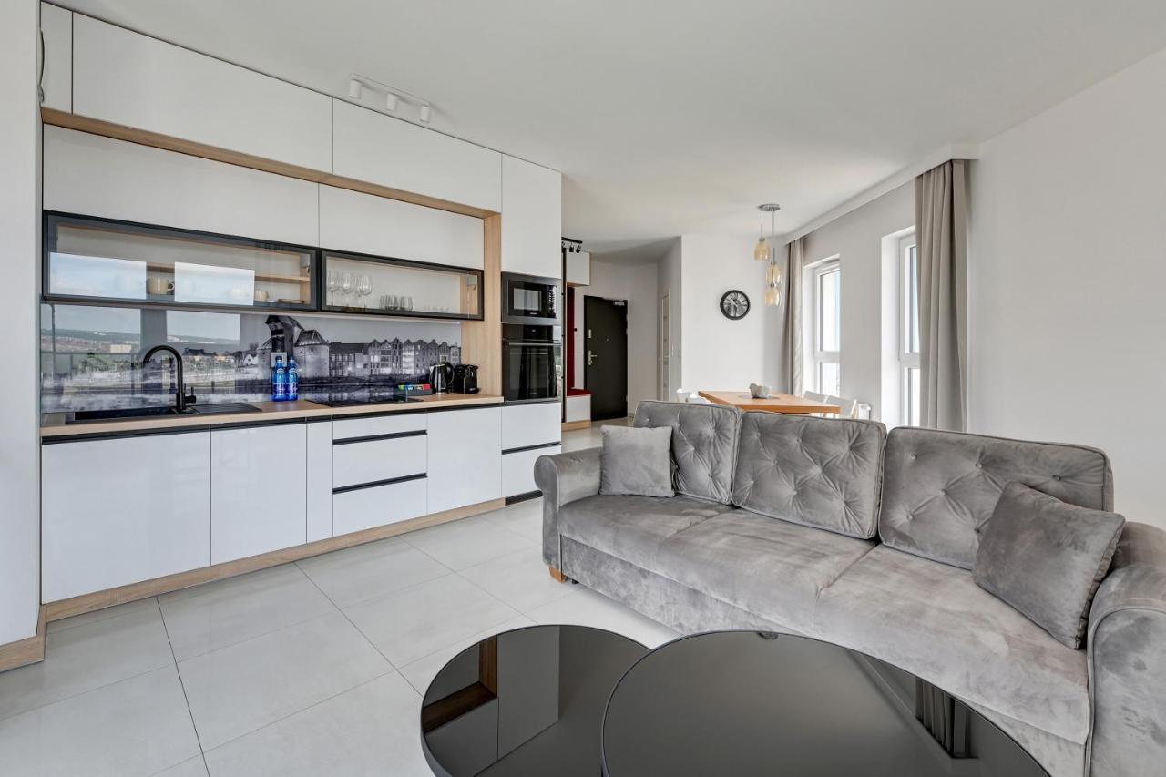 Sea View Letnica Tower & Sea View By Downtown Apartments 格但斯克 外观 照片